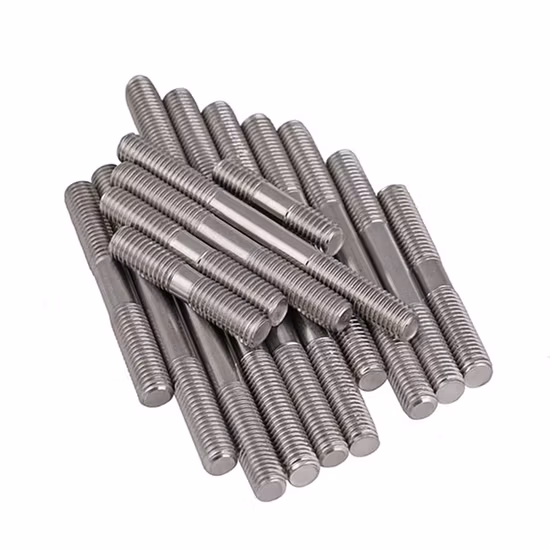 Stainless Steel and Titanium DIN939 Double End Studs Bolts