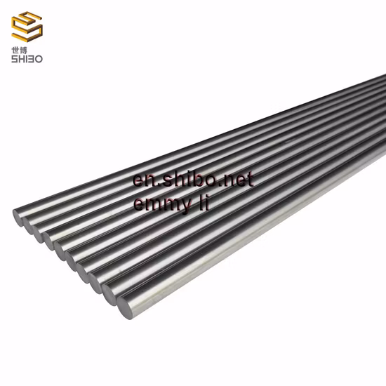 High Temperature Ground Tungsten Bar/Rods